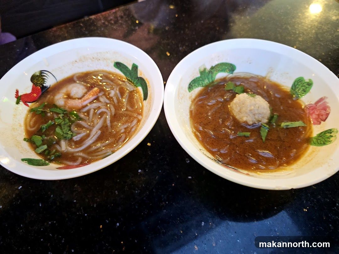 Two Bowls of Noodle Soup