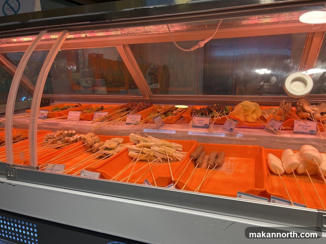 Skewered Foods Display