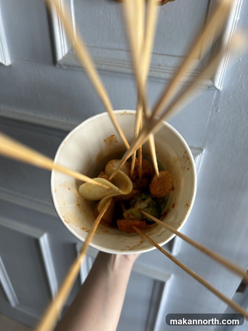 Skewered Snacks in a Cup