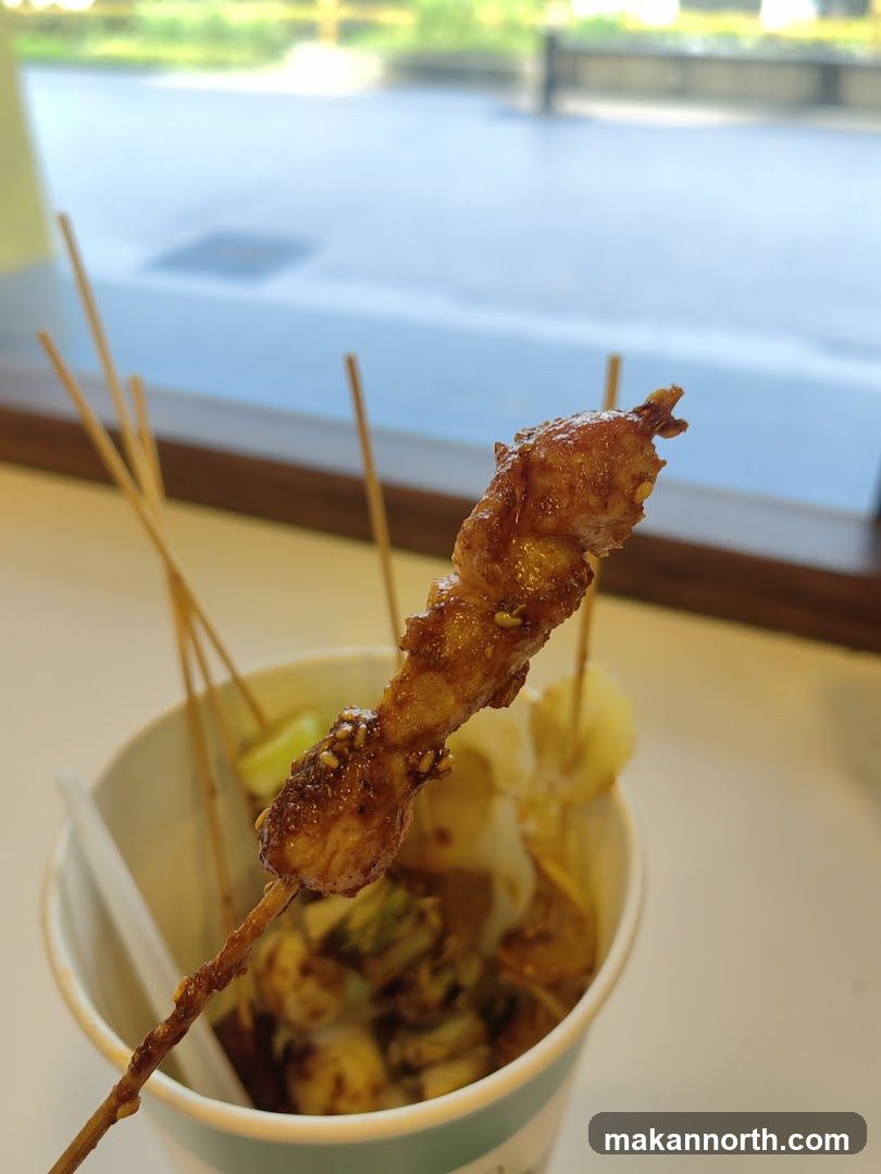Skewered Food in a Cup