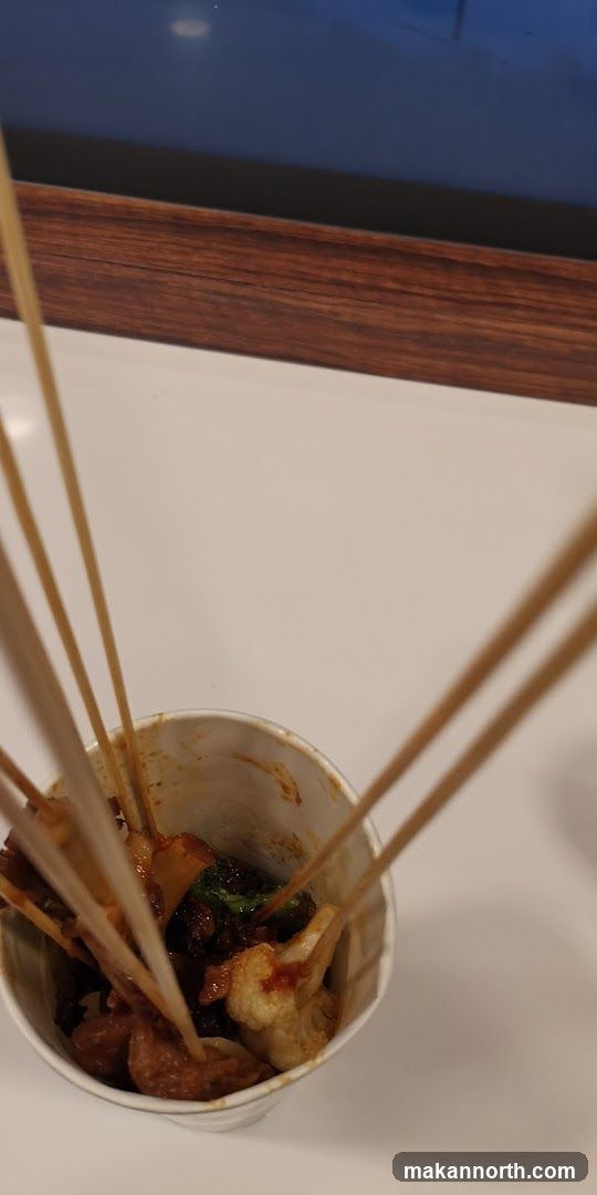 Skewered Food in a Cup