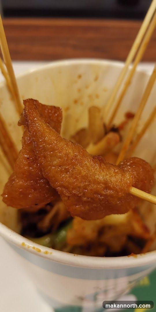 Fried Fish Cakes on Skewers