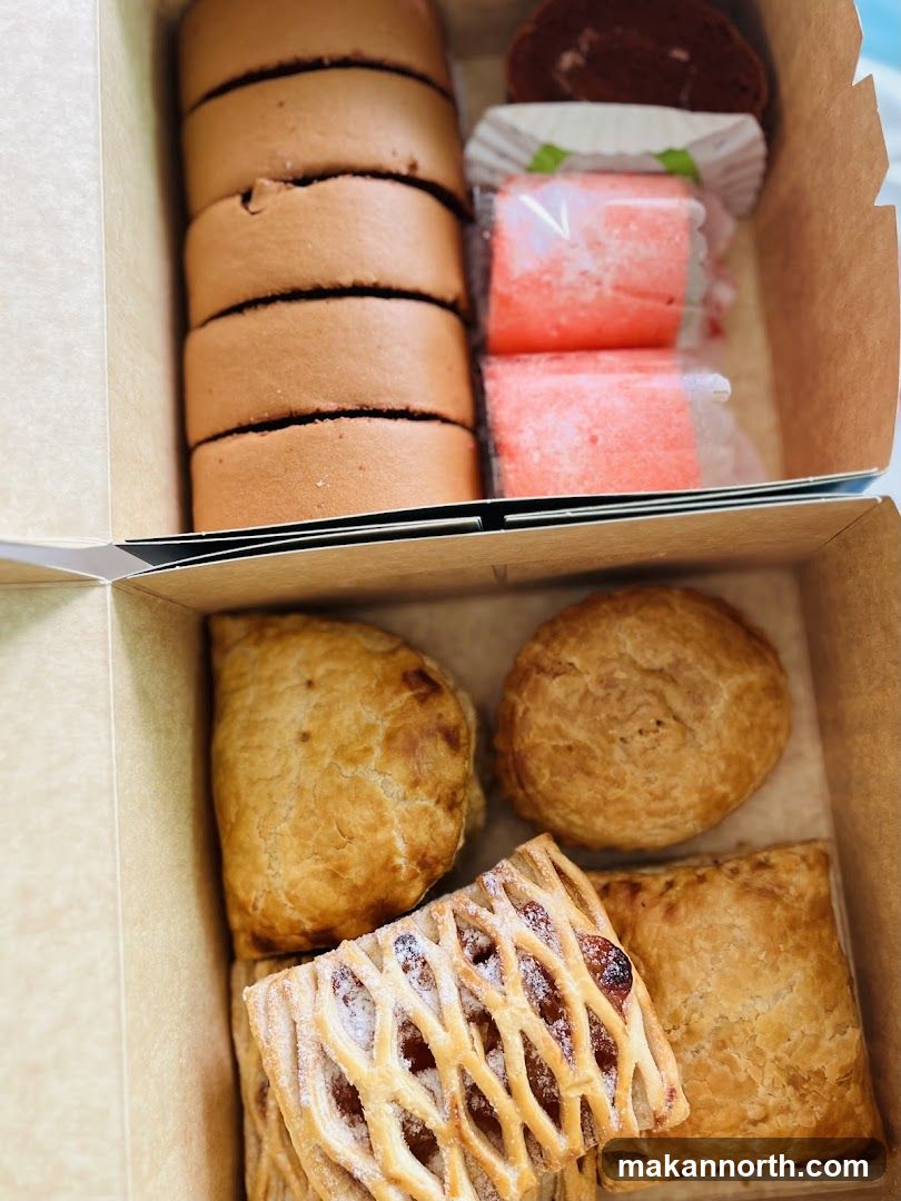Assorted Pastries and Cakes