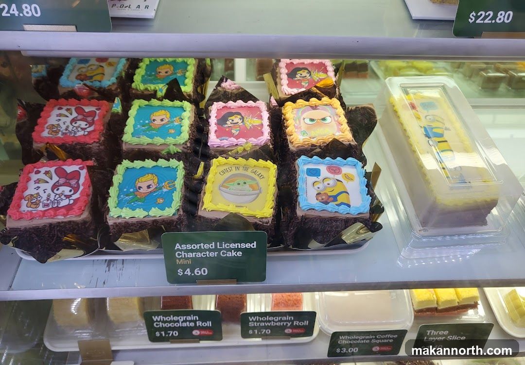 Assorted Licensed Character Cakes and Rolls