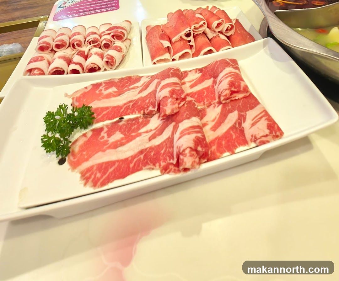 Thinly Sliced Raw Beef