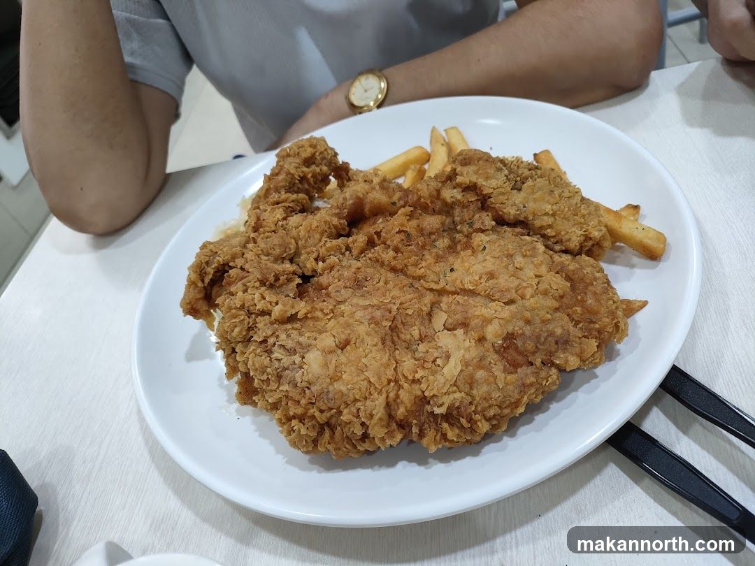 Fried Chicken and Fries