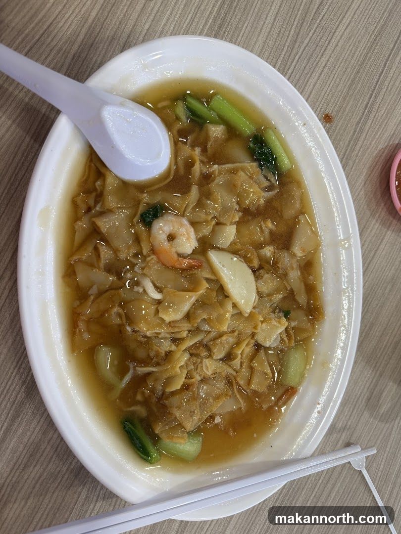 Noodles with Shrimp and Vegetables