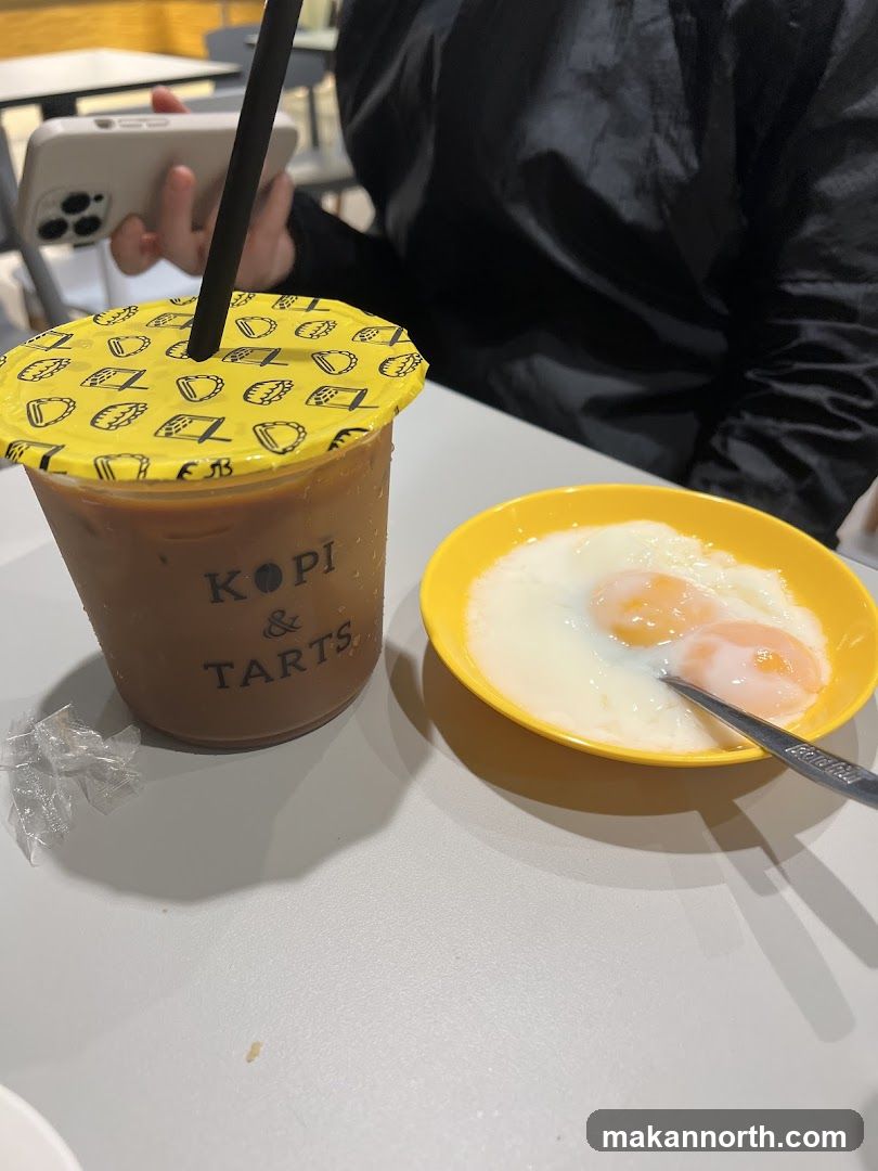 Iced Coffee and Soft-Boiled Eggs