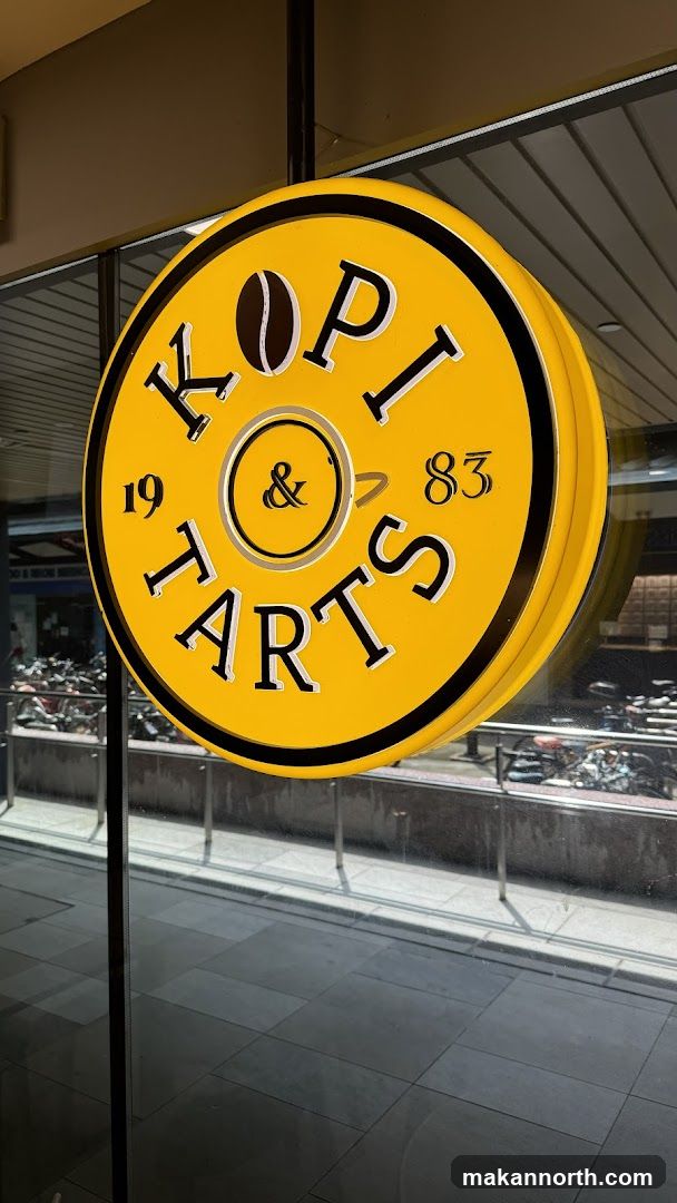 Kopi Tarts Sign