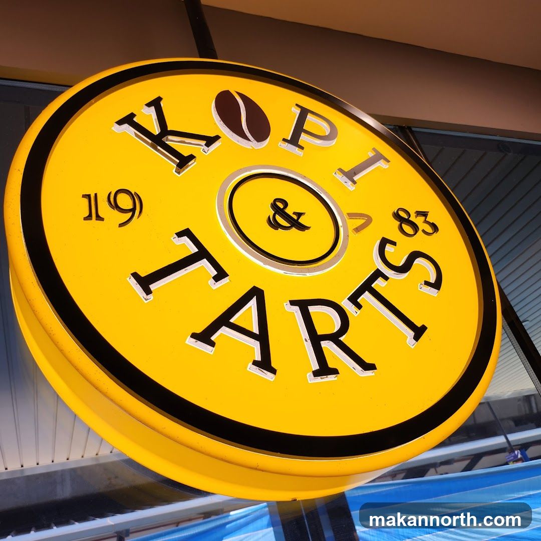 Kopi & Tarts Sign