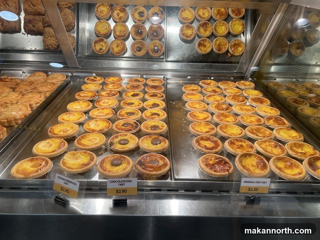 Egg Tarts Display