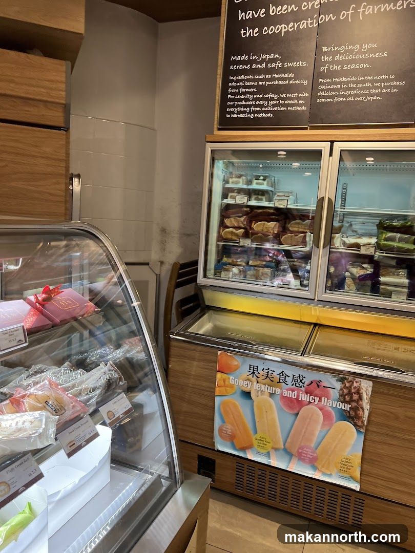Dessert Display and Advertisement