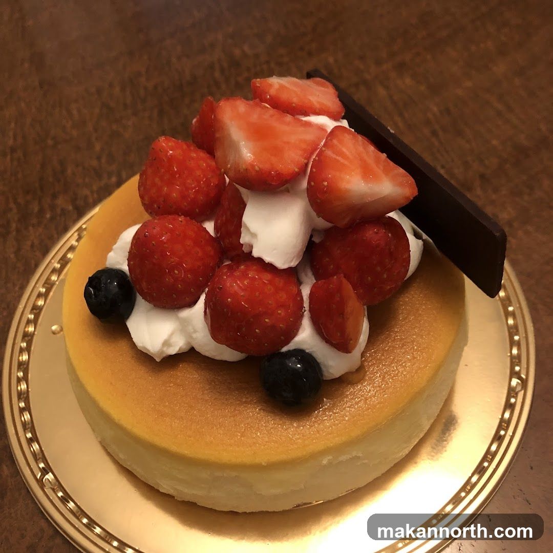 Strawberry and Blueberry Cheesecake