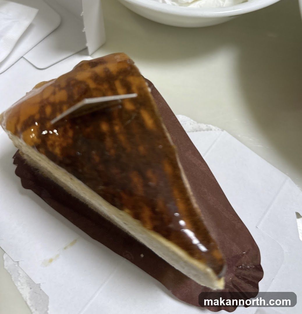 Slice of Caramel Cake
