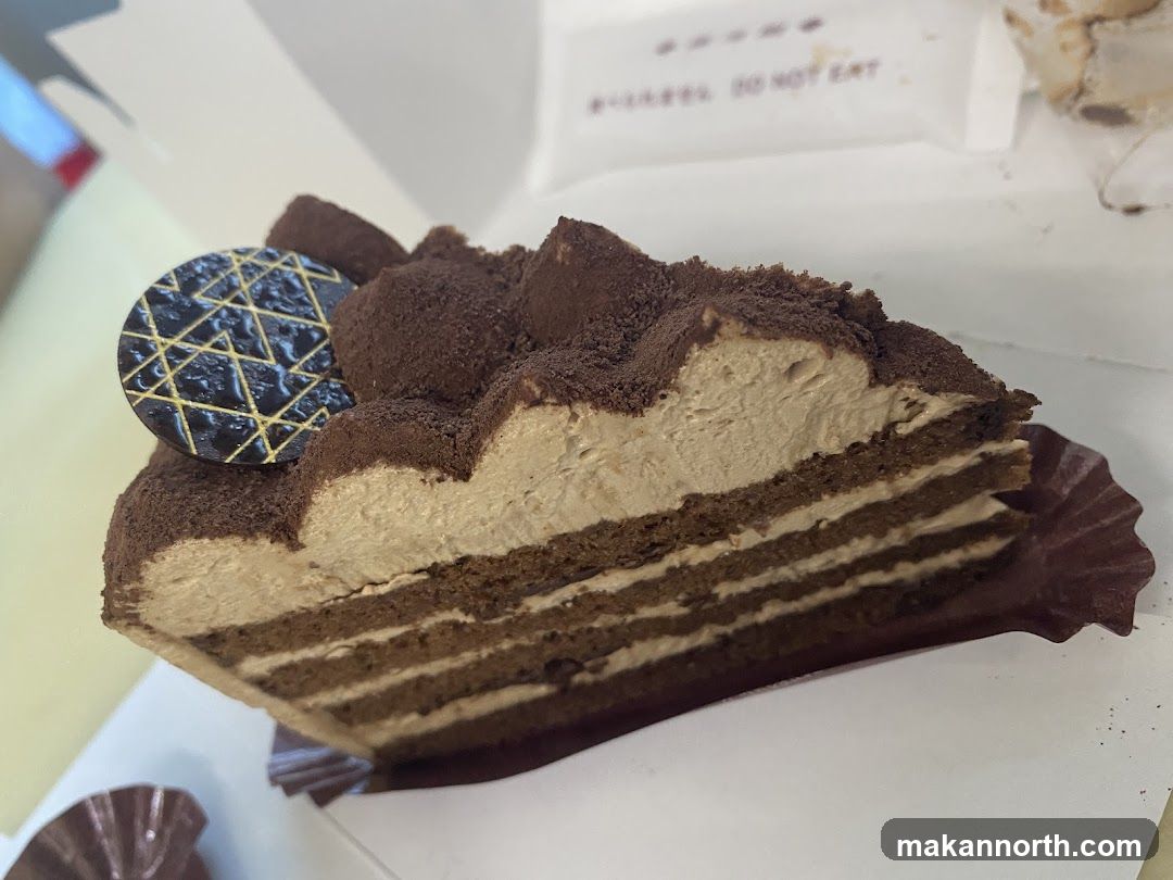 Chocolate Layer Cake Slice