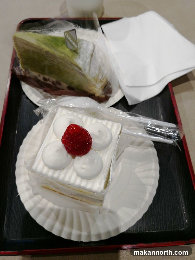 Cakes on a Tray