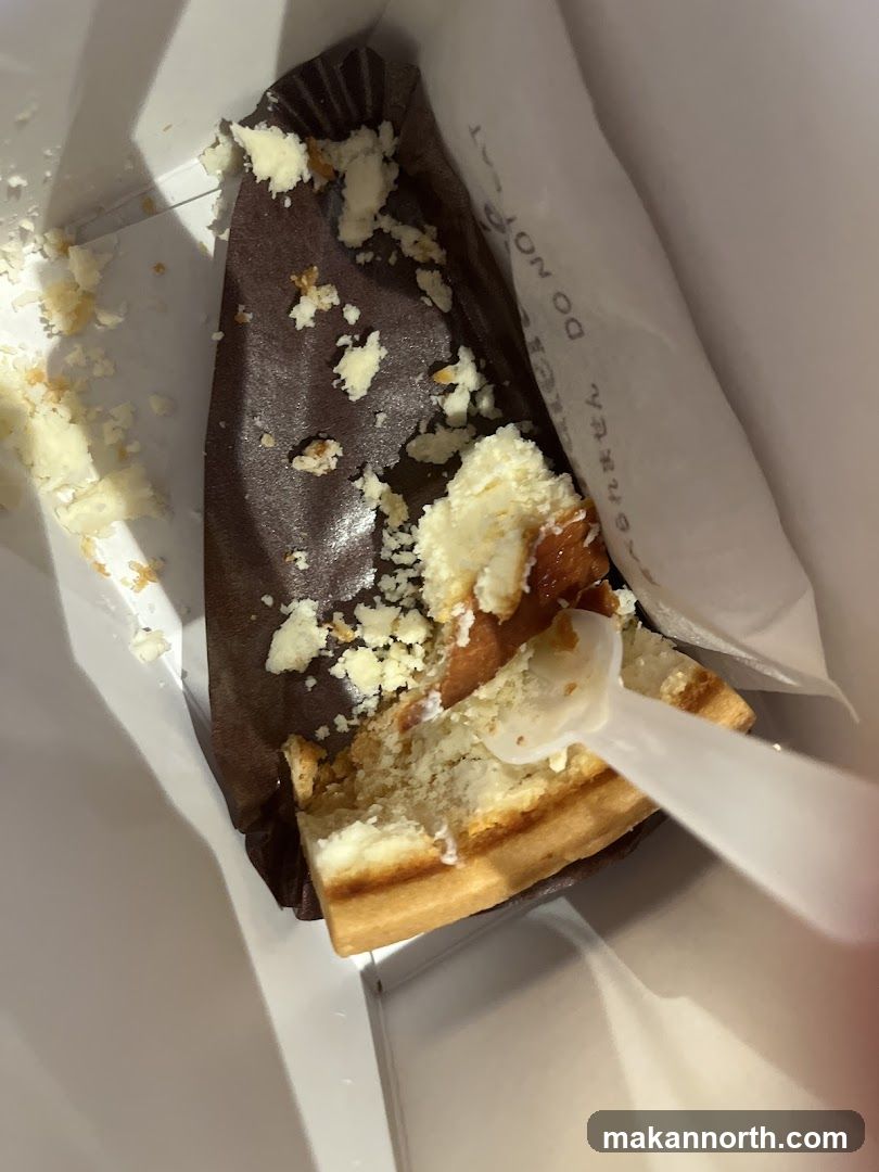 Partially Eaten Dessert in a Box