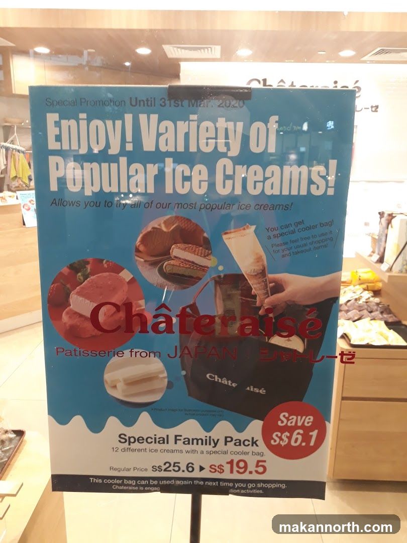 Chateraise Ice Cream Promotion