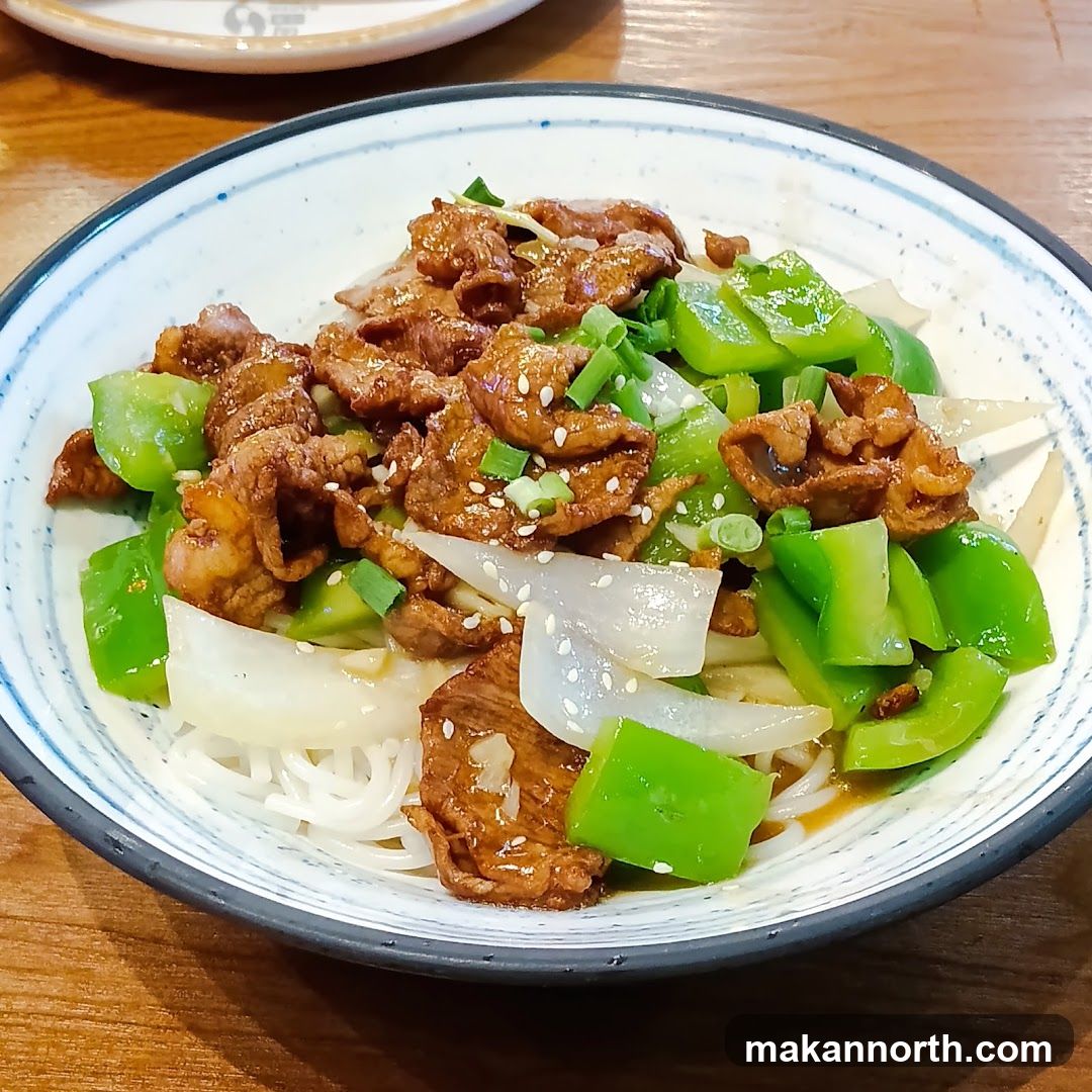 Beef and Pepper Stir-fry with Noodles