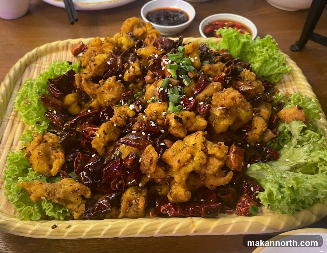 Spicy Fried Chicken with Dried Chilies