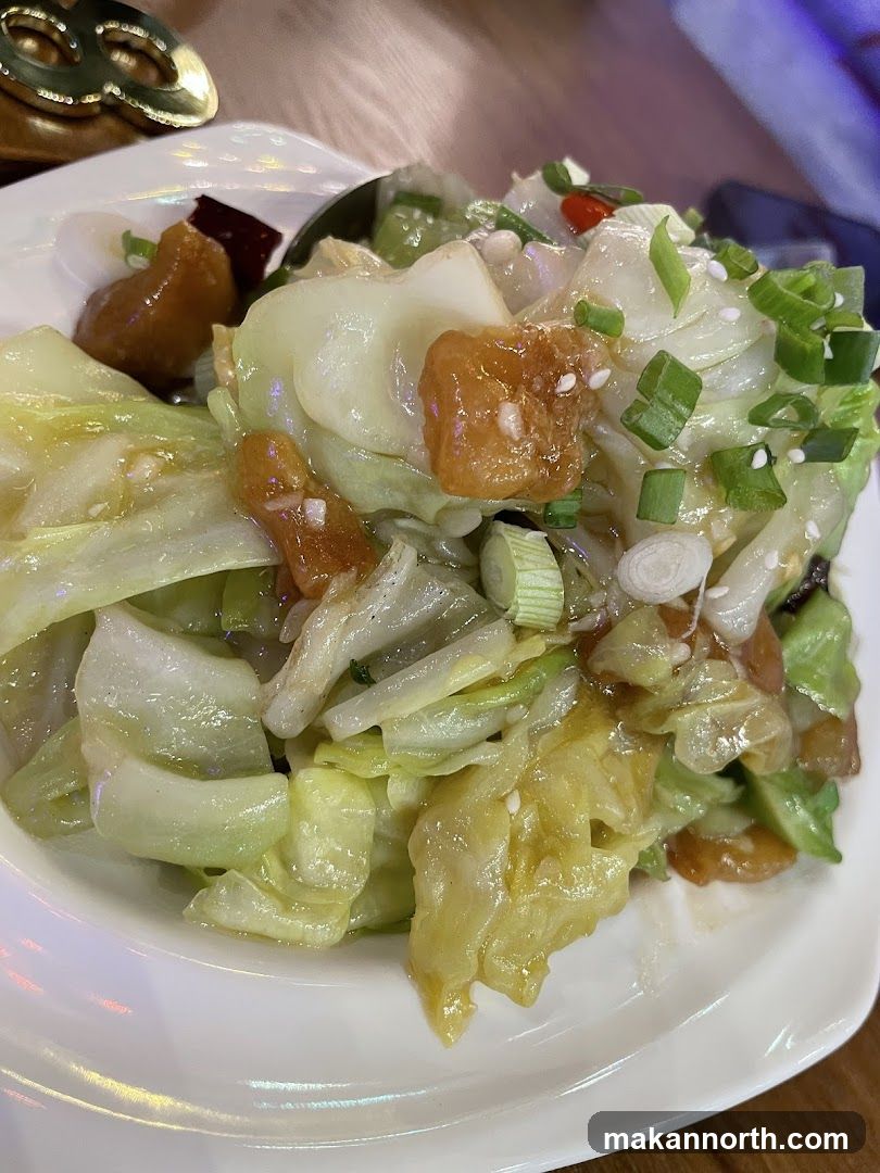 Stir-fried Cabbage with Fried Dough