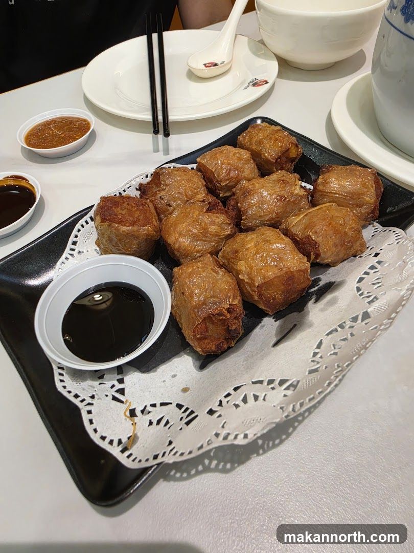 Fried Rolls with Dipping Sauces