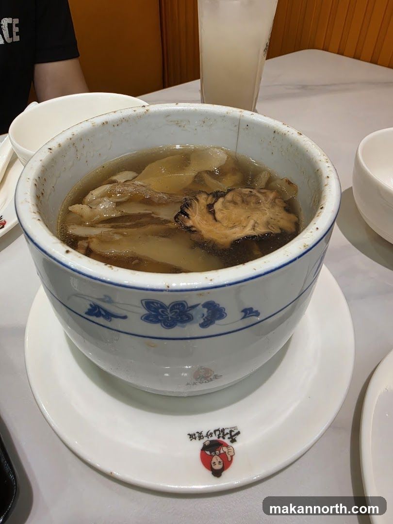 Bowl of Soup with Ingredients