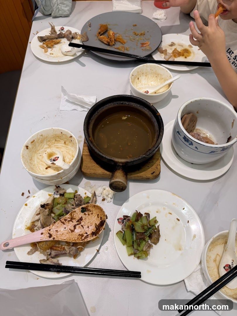 Messy Table After Meal
