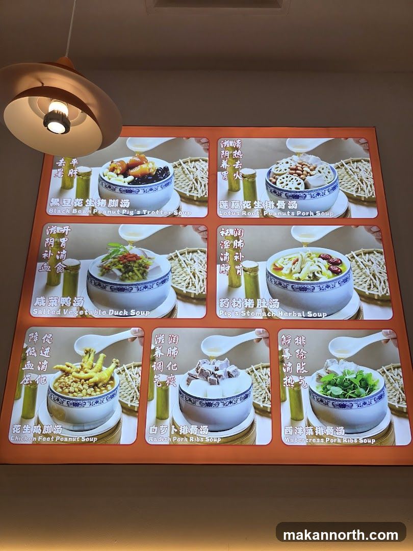 Soup Menu