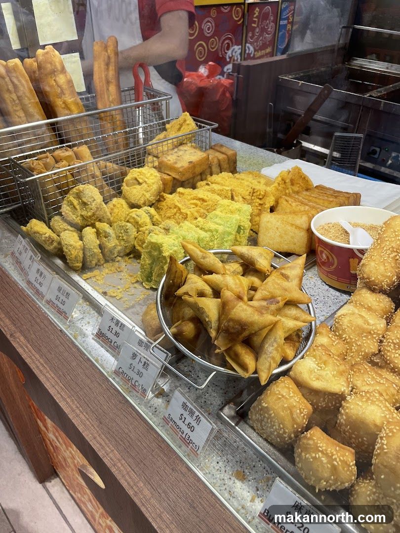 Fried Snacks Display