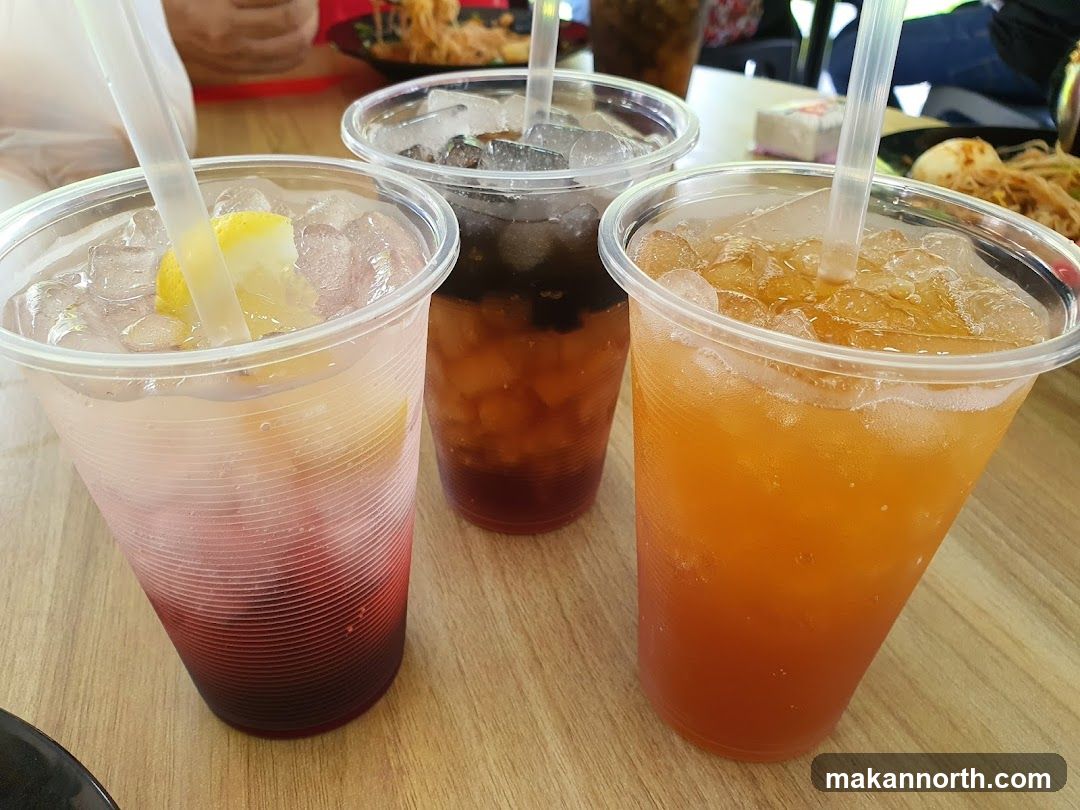 Three Iced Drinks