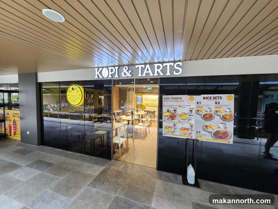 Kopi & Tarts @ Admiralty Place