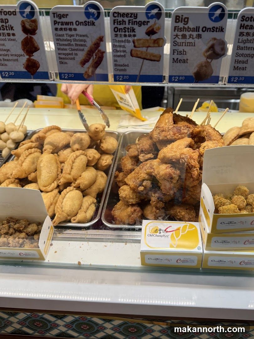 Fried Snacks Display