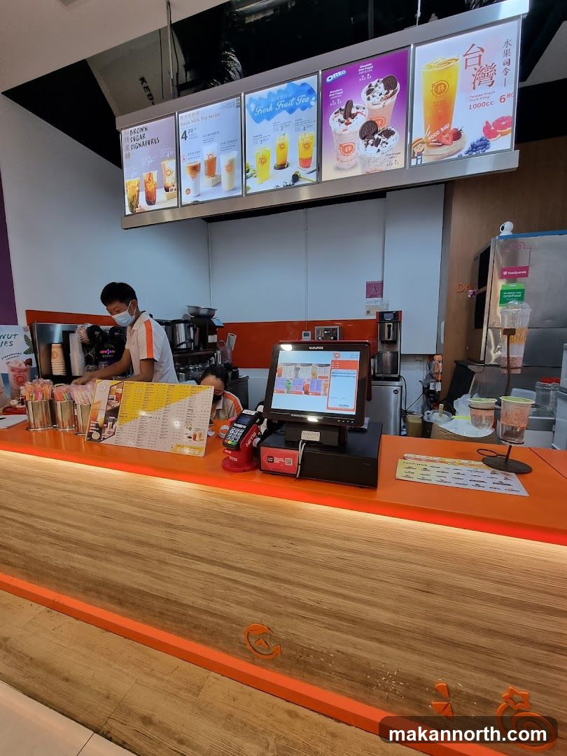 Bubble Tea Shop Counter