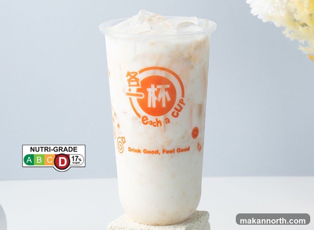 Beverage with Nutri-Grade Label