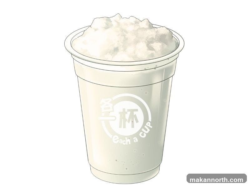 White Drink in a Cup