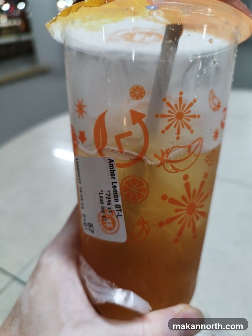 Amber Lemon Drink