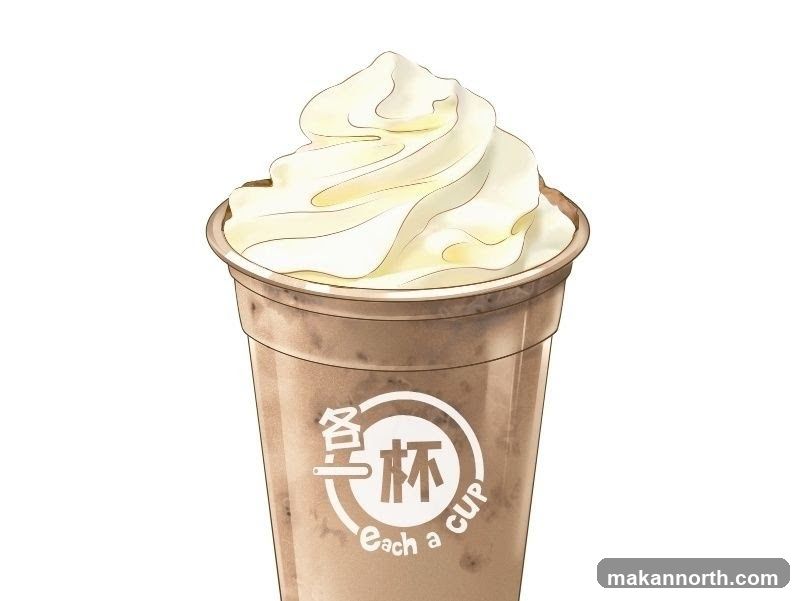 Beverage with Whipped Cream