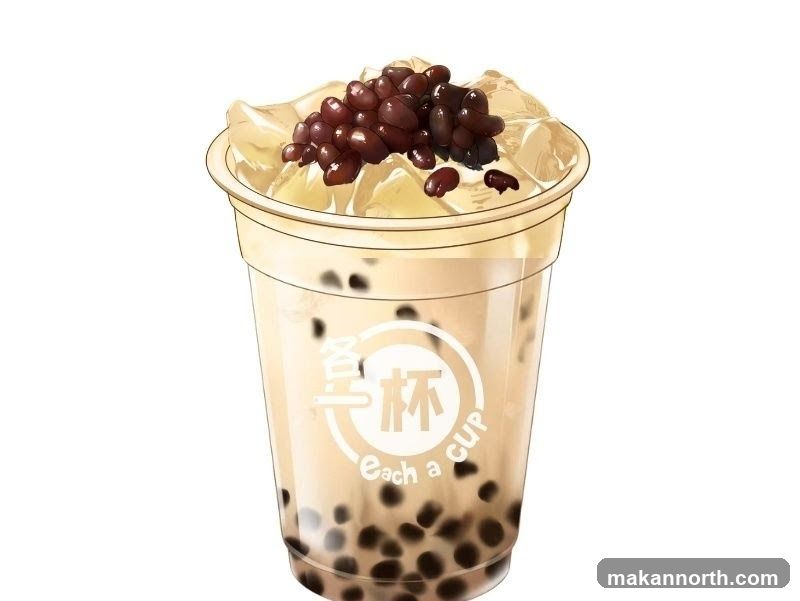 Bubble Tea with Red Beans
