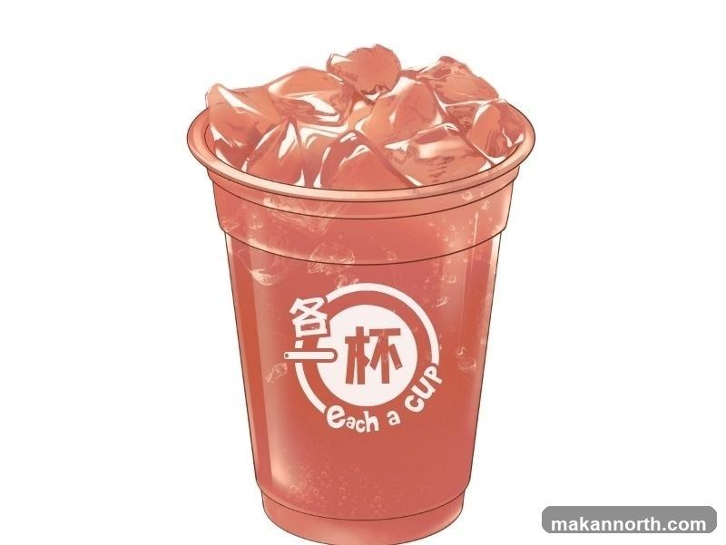 Beverage in a cup