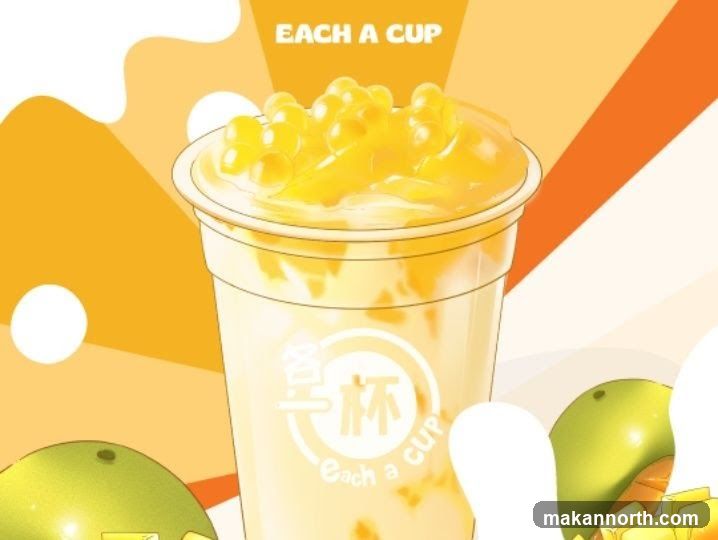 Mango Bubble Tea