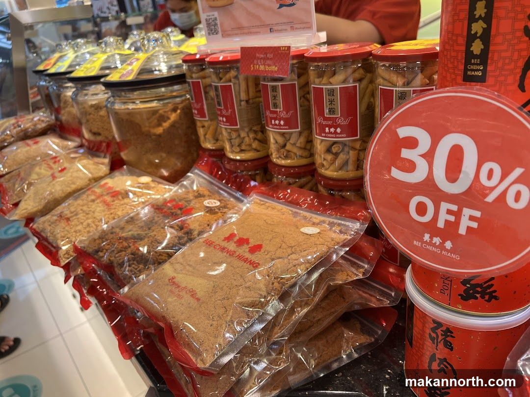 Food products on sale