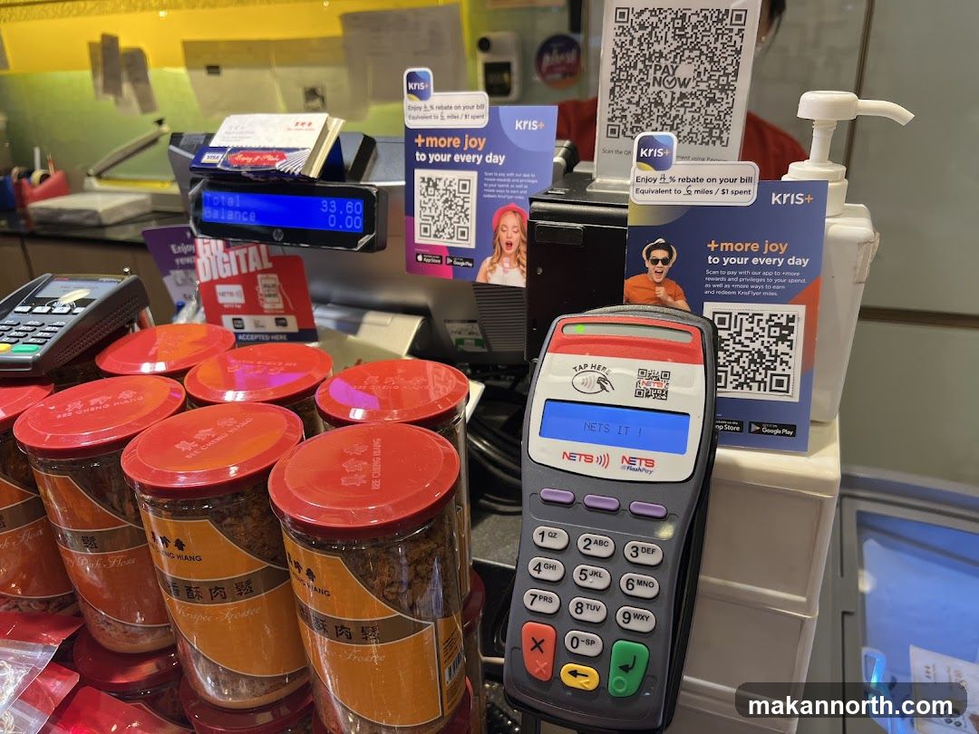 Payment Counter with Products