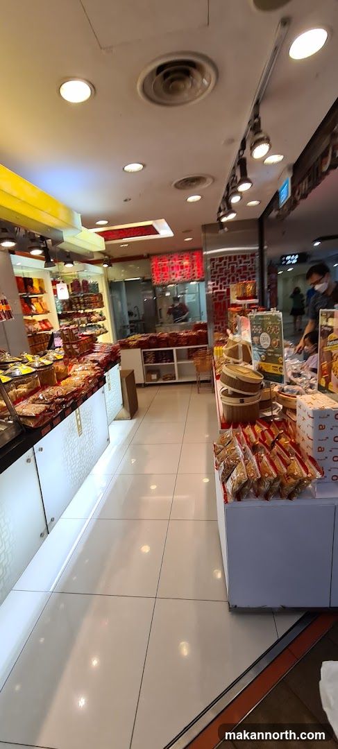 Snack shop interior