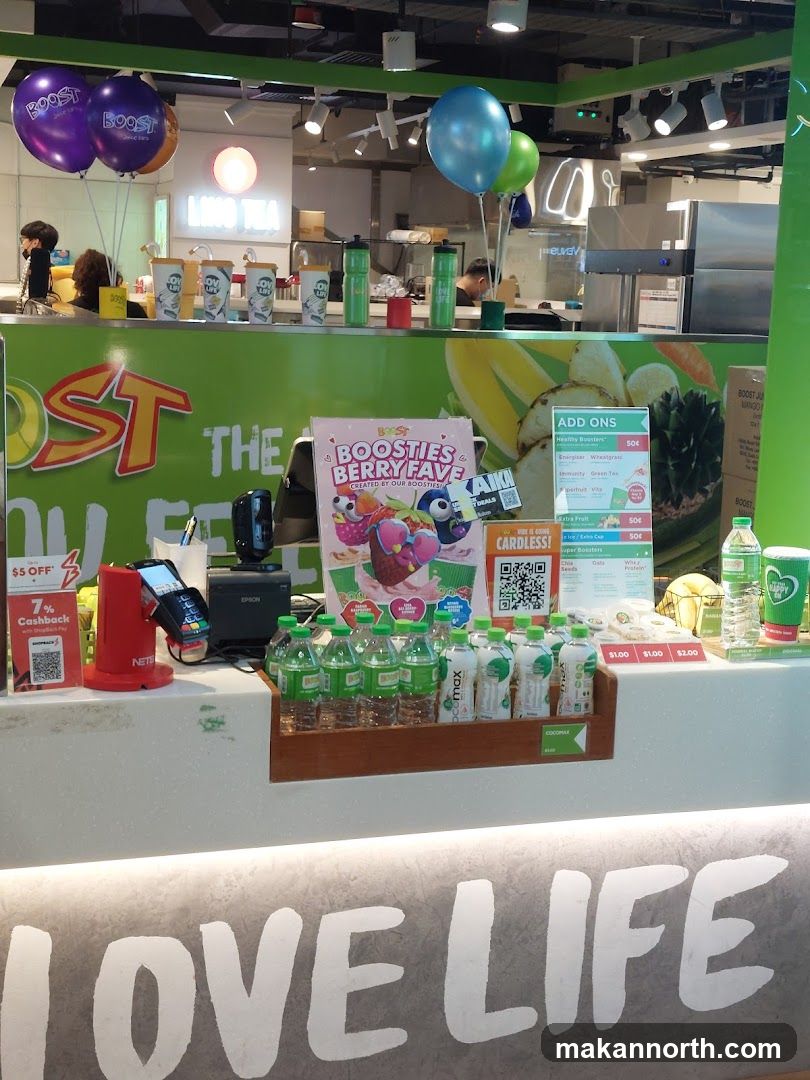 Boost Juice Bar Counter