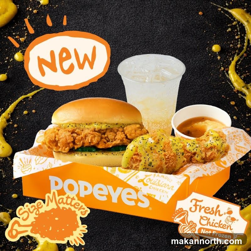 Popeyes New Chicken Sandwich Meal