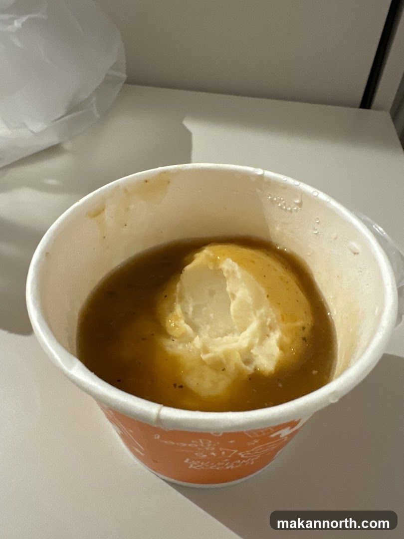 Mashed Potatoes with Gravy
