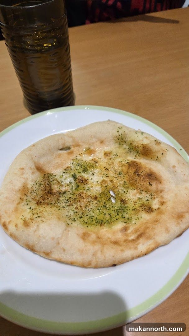 Garlic Naan with Herbs