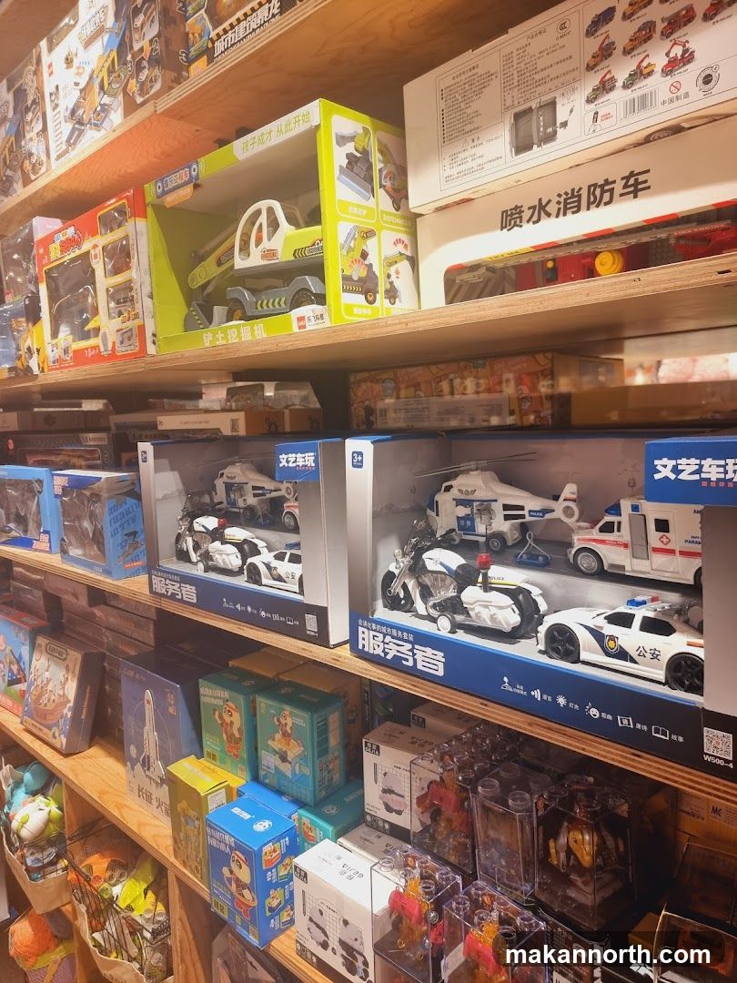Toy Store Shelves