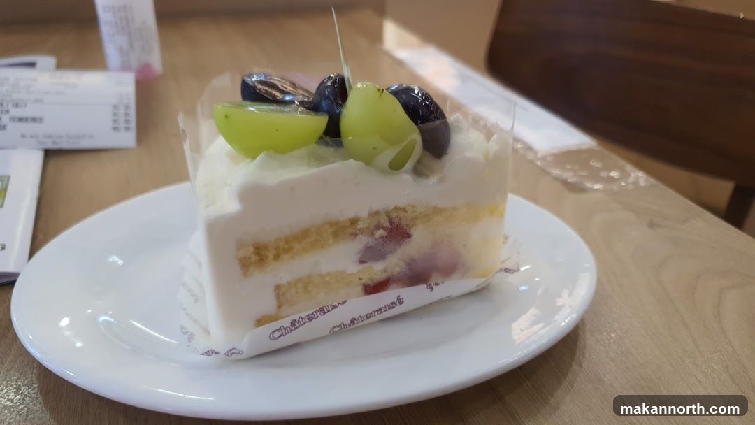 Slice of Fruit Cake